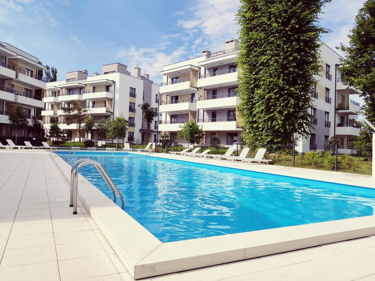 Апартаменти Apartament Azzurro Устроне-Морське Екстер'єр фото